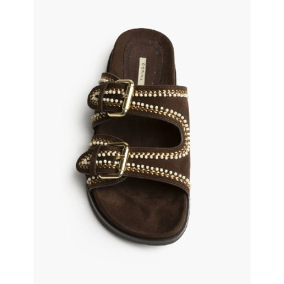 Sandalia tiras Mikonos choco