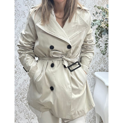 Gabardina beige