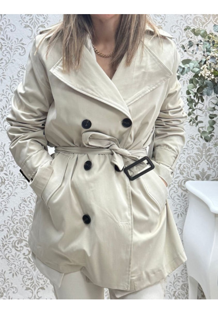 Gabardina beige