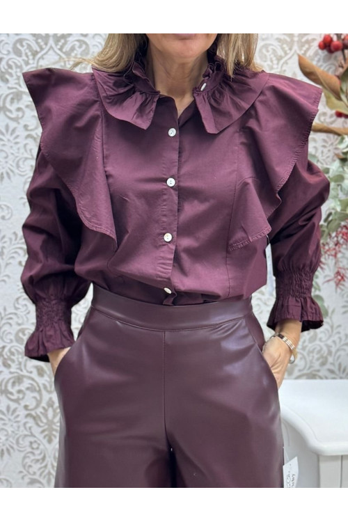 Camisa volantes basic