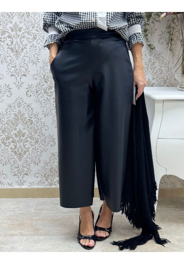 Pant polipiel pirata negro	