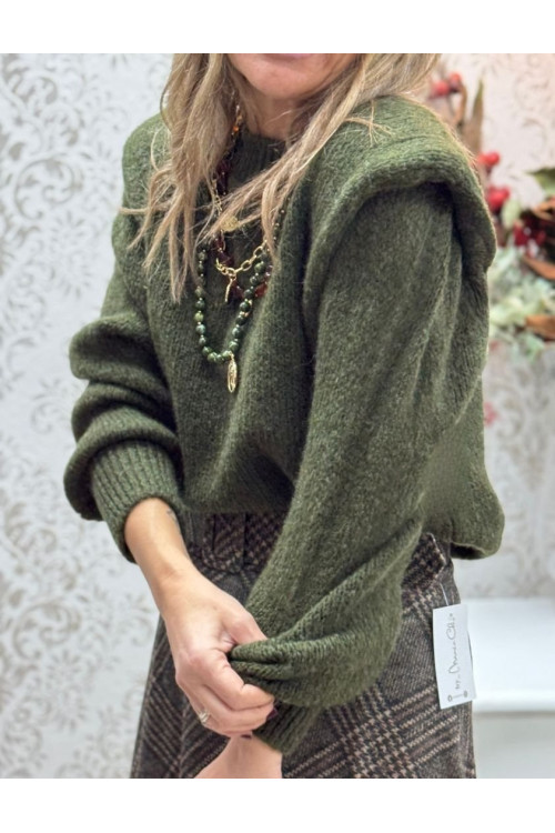 Jersey punto hombreras