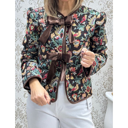 Chaqueta jacquart lazadas choco Chaqueta jacquart lazadas choco