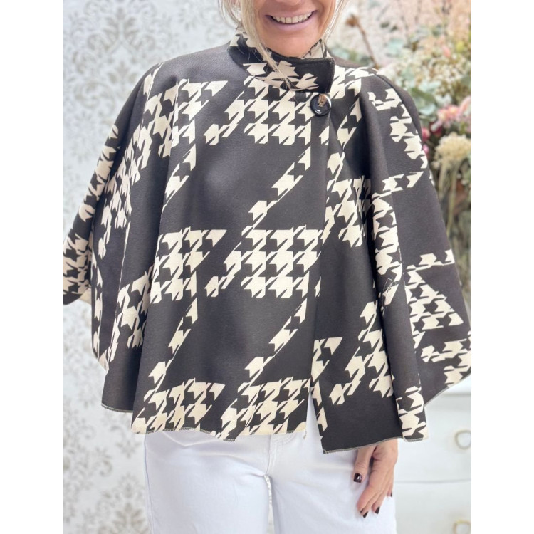 Capa estampado cinturon