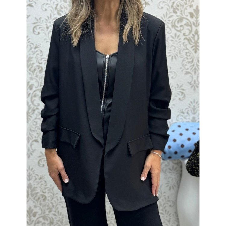 Blazer manga fruncida colors