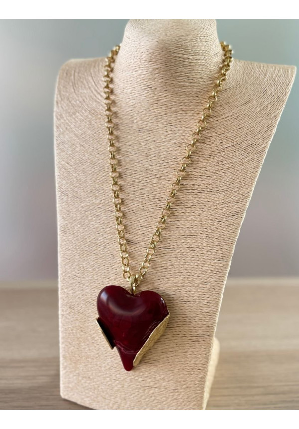 Collar corazón colors