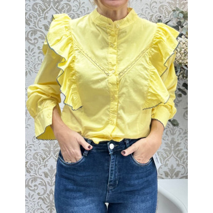 Camisa volante romantic