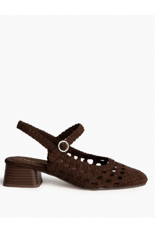 Mery Jane choco trenzado