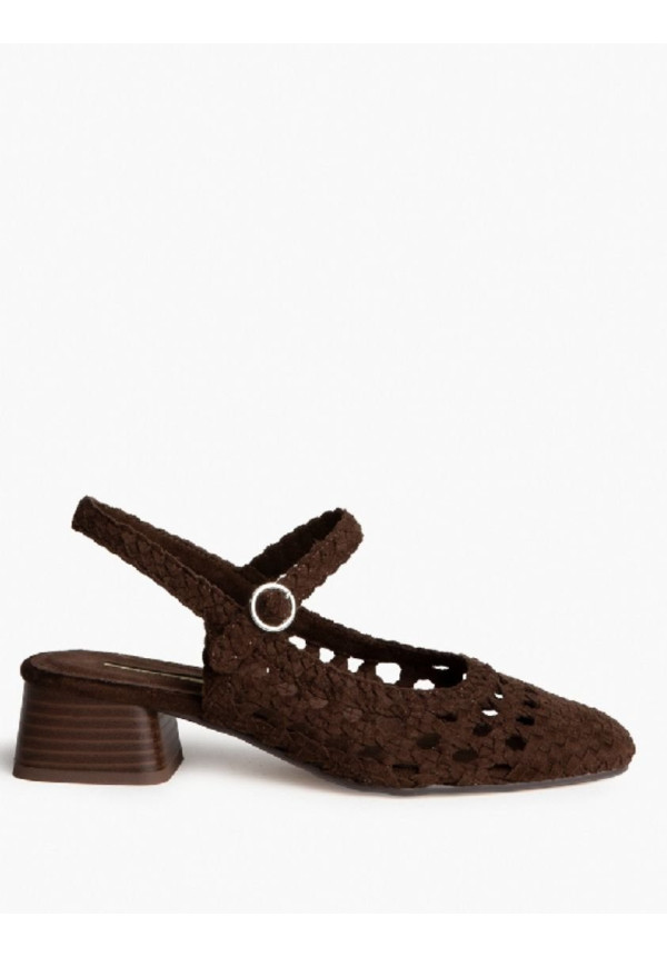 Mery Jane choco trenzado