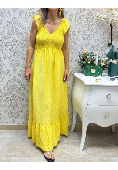 Vestido fruncido Monica