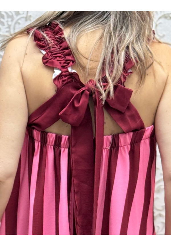 Vestido rayas glory