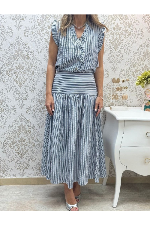 Conjunto Cassandra rayas