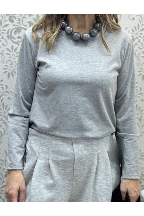 Camiseta manga larg basics