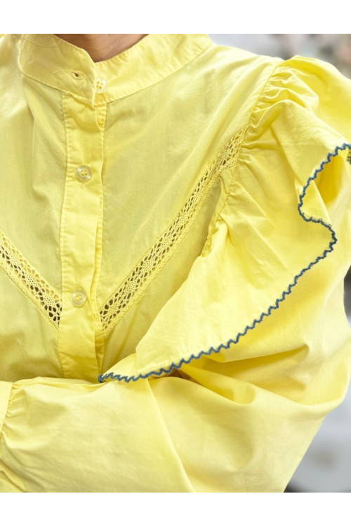 Camisa volante romantic