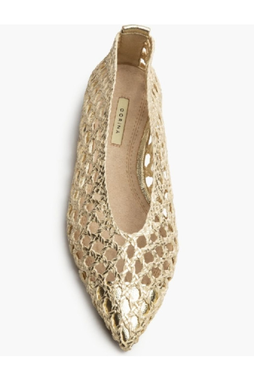 Bailarina rejilla oro