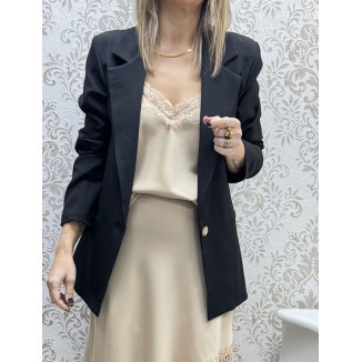 Blazer básica negra Blazer básica negra