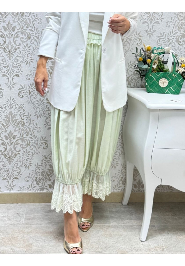 Pantalon lencero verde