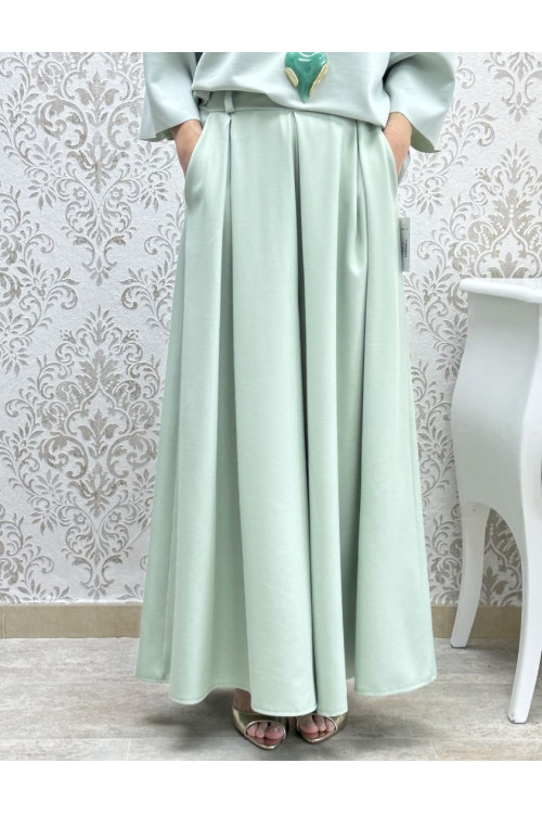 Pantalón maxi palazzo 